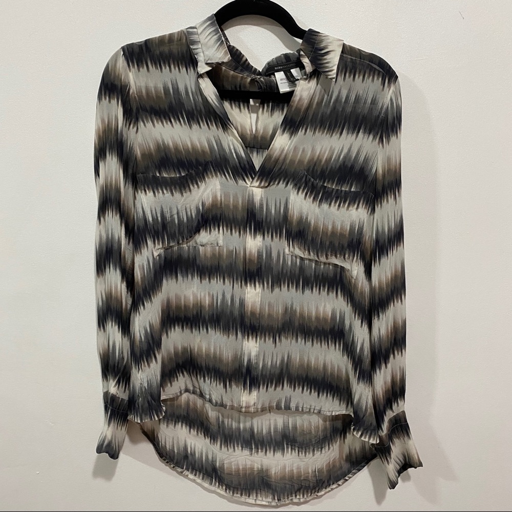 BCBG Silk Blouse